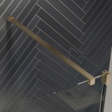 Crosswater Brushed Brass Glass To Wall Bracing Bar
